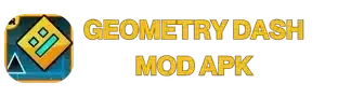 Geometry Dash Mod APK Logo Header